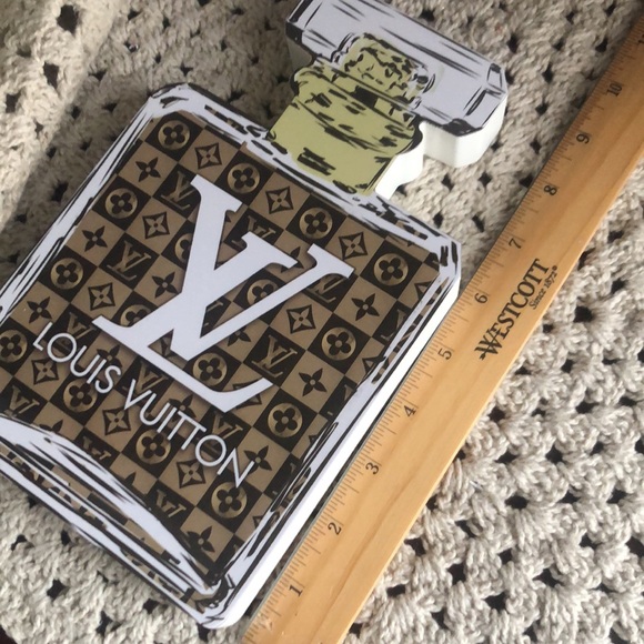 Louis Vuitton Decorative Wooden Perfume Bottle Home Decor - Picture 7 of 8